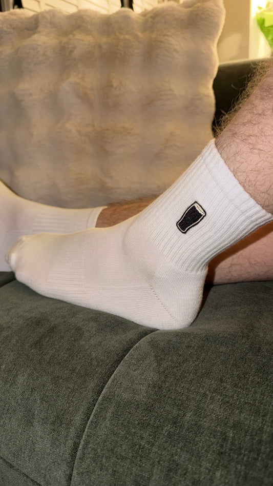 LIMITED EDITION | The Black Stuff | Irish-Themed Crew Socks