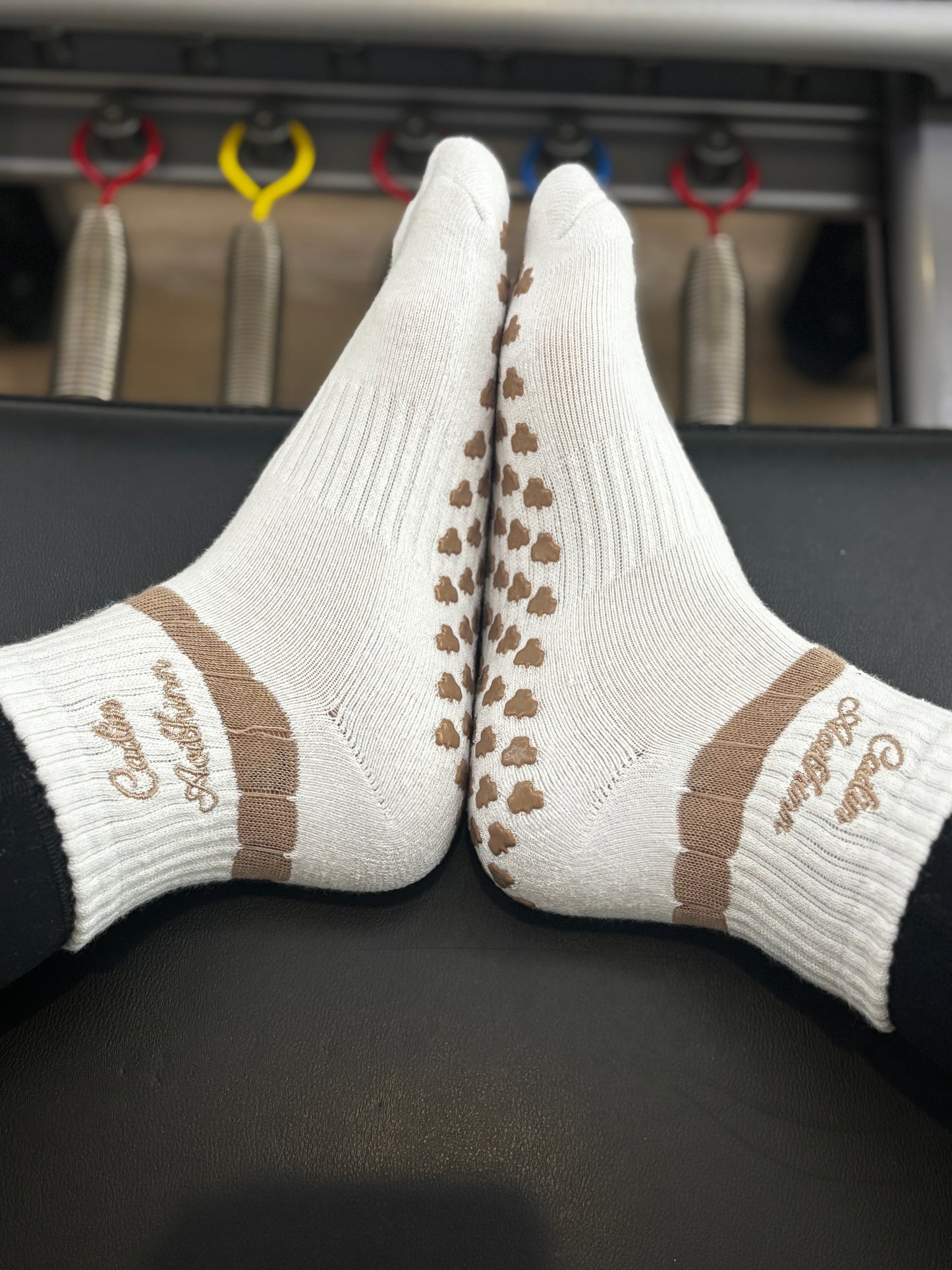 Cailin Aoibhinn Irish-Themed Grip Socks 