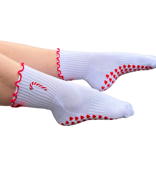 The Candy Cane | Irish-Themed Grip Socks